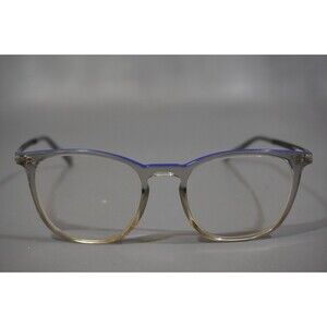 MOREL OGA 10140O GB08 Blue Clear Grey Eyeglasses Frames Only 52-20-145